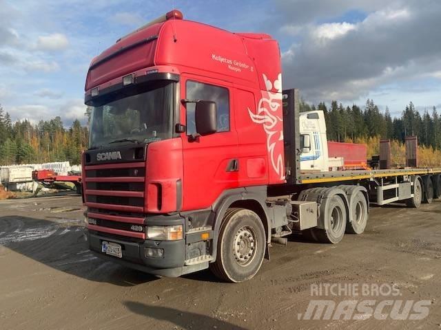 Scania R420, 6x2 Camiones tractor