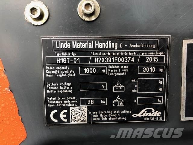 Linde H16T-01 Camiones LPG