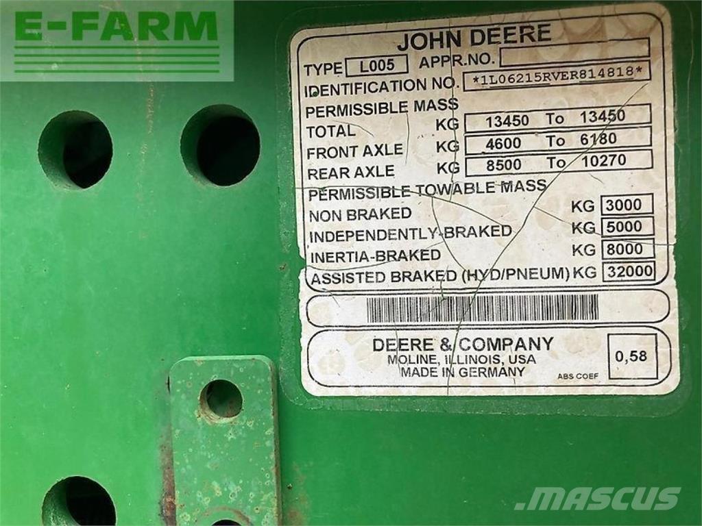 John Deere 6215r Tractores