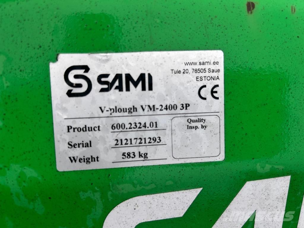 Sami VB2400 Hojas y cuñas quitanieves