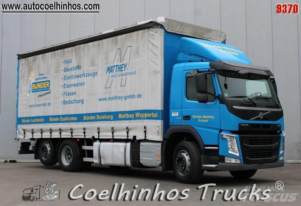 Volvo FM 410 Camiones de caja de lona