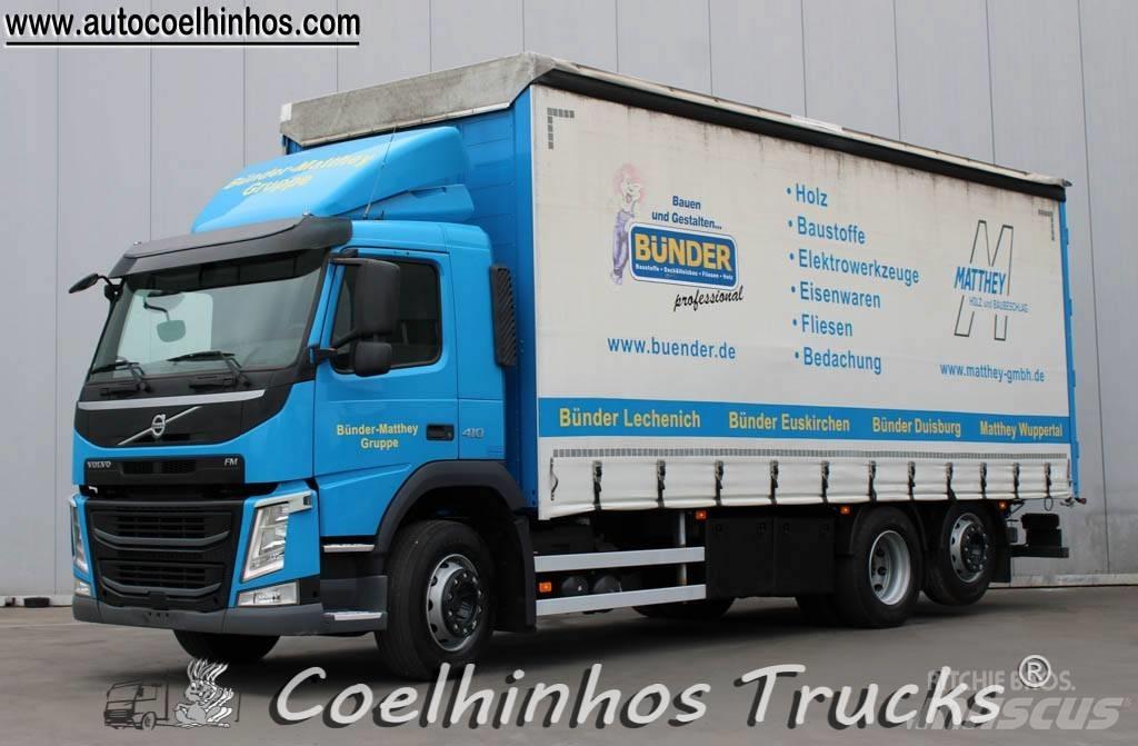 Volvo FM 410 Camiones de caja de lona