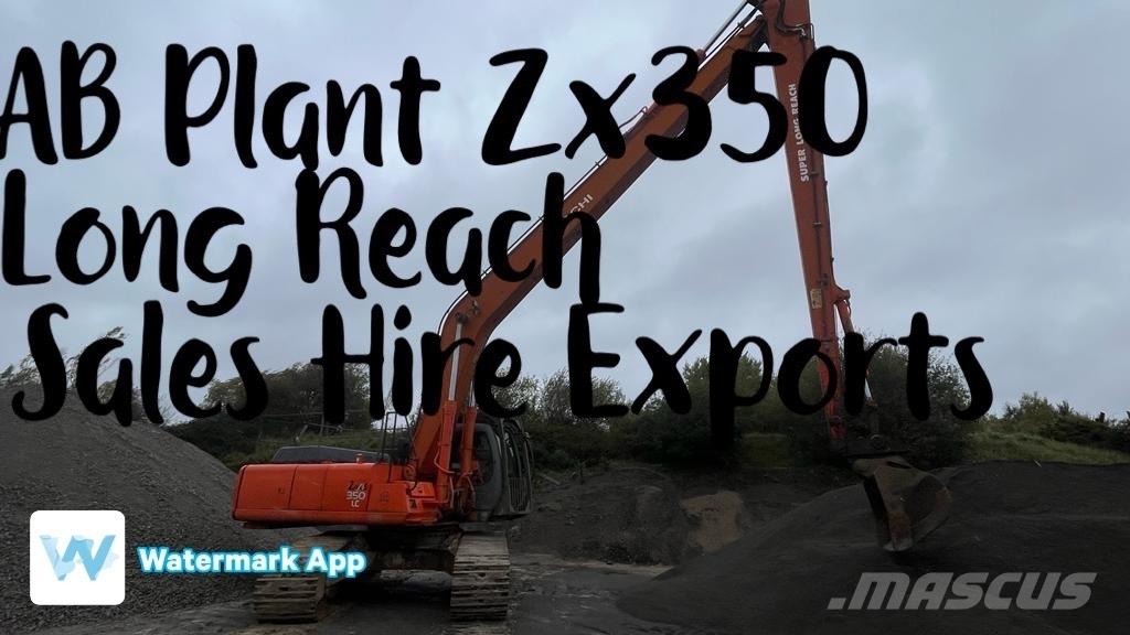 Hitachi ZX 350 LL Excavadoras sobre orugas