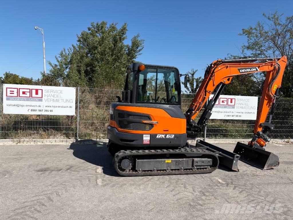 Develon DX 63-7 Miniexcavadoras