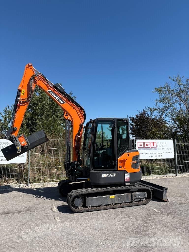 Develon DX 63-7 Miniexcavadoras