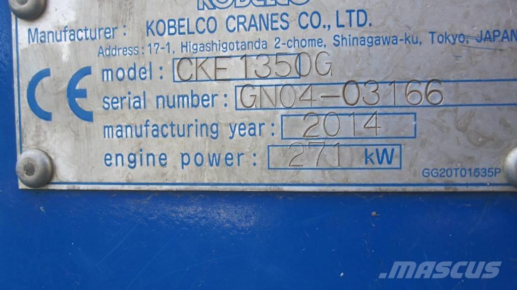 Kobelco CKE1350G Grúas de oruga