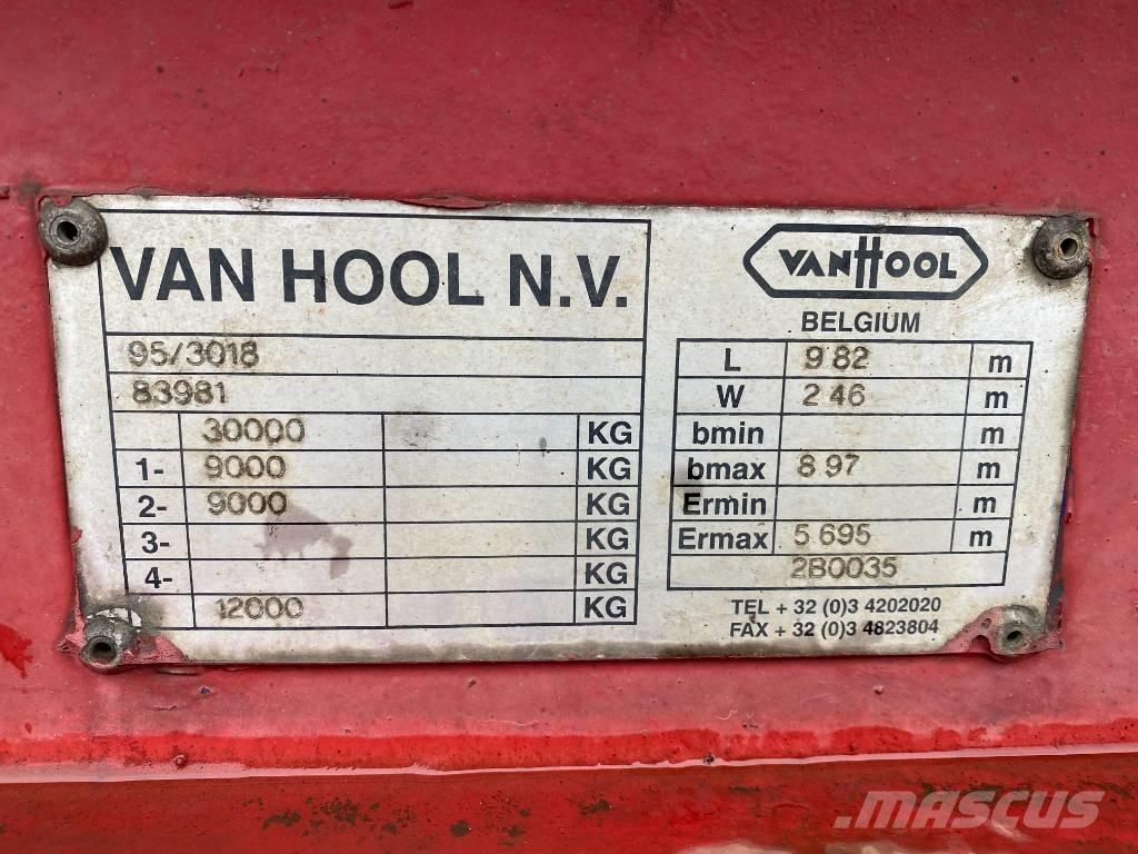 Van Hool W4757145090 Semirremolques de carrocería de cajas