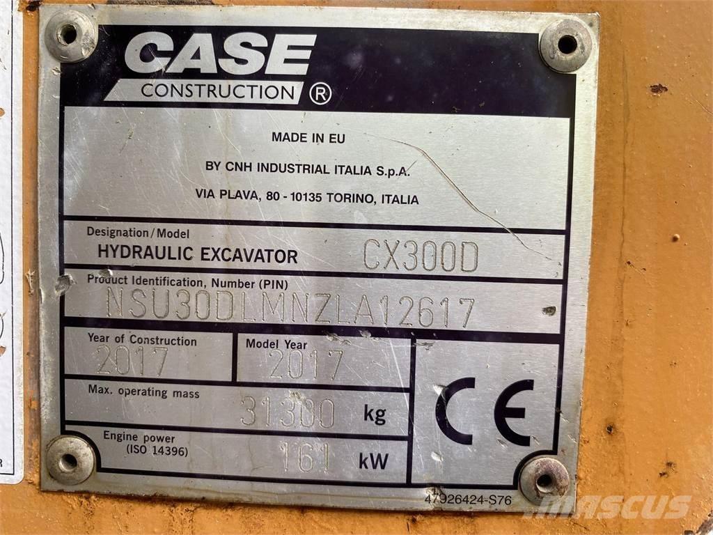 CASE CX300D Excavadoras sobre orugas