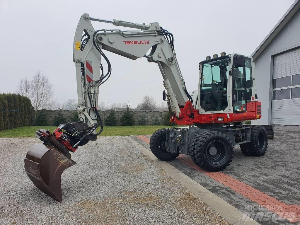 Takeuchi TB295W Excavadoras de ruedas