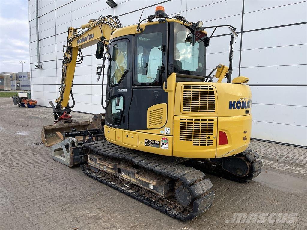 Komatsu PC88MR-10 Excavadoras de ruedas