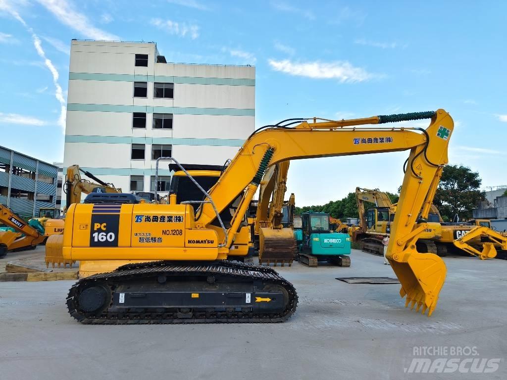 Komatsu PC 160 Excavadoras sobre orugas