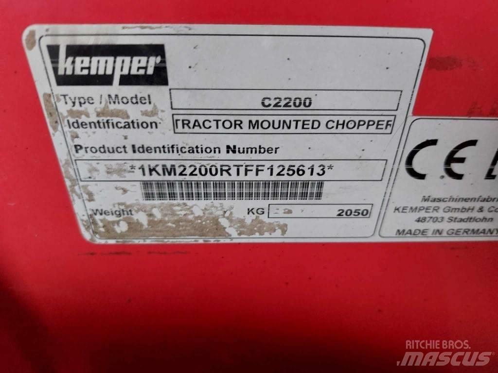 Kemper C2200 Cosechadoras de forraje