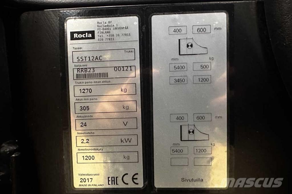 Rocla SST 12 AC Apiladoras eléctricos