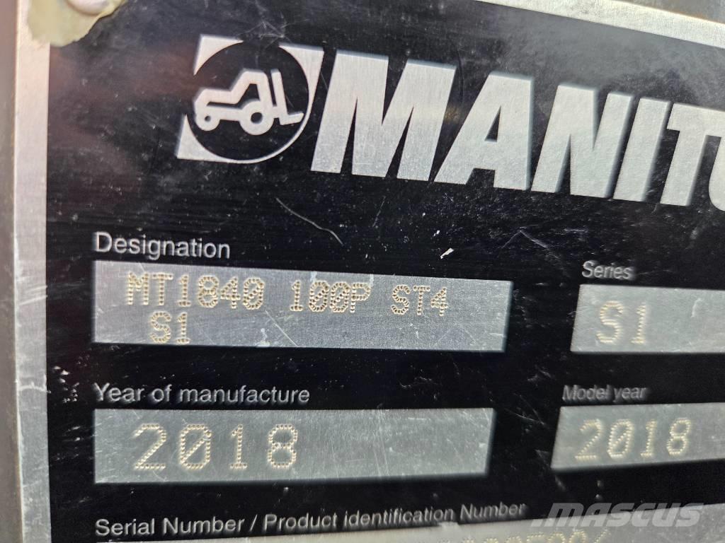 Manitou MT 1840 Carretillas telescópicas