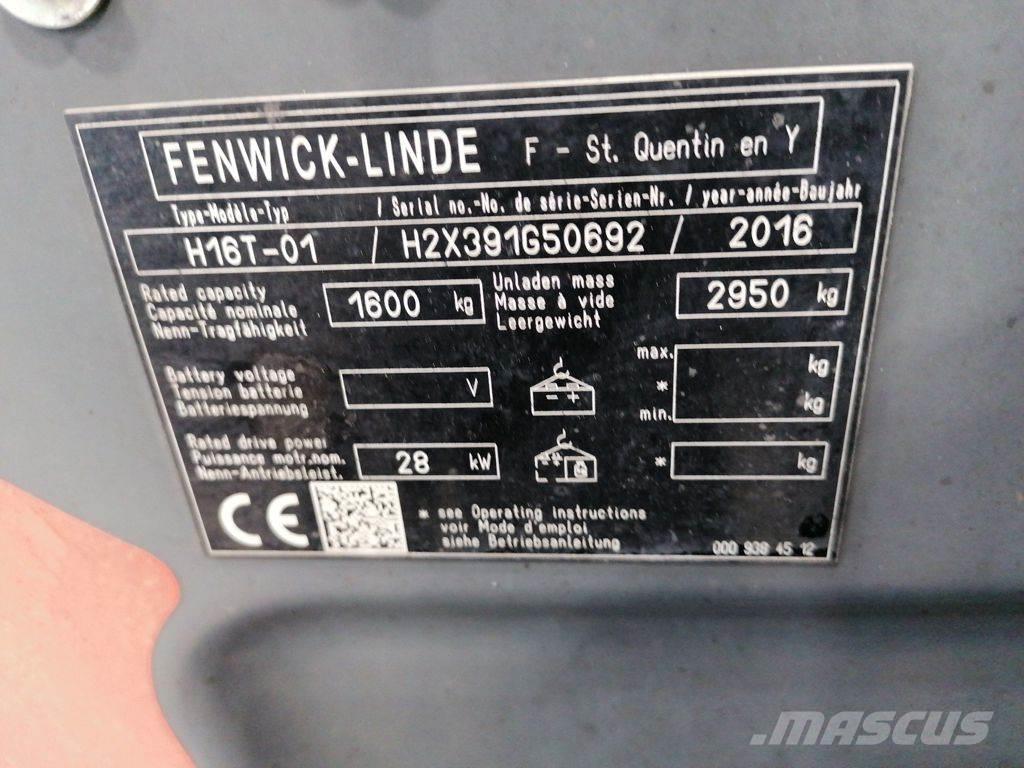 Linde H16T-01 Camiones LPG