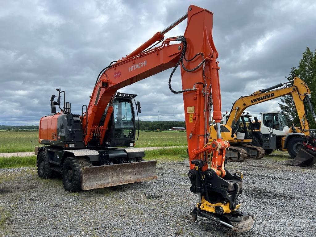 Hitachi ZX 170W-5B Excavadoras de ruedas