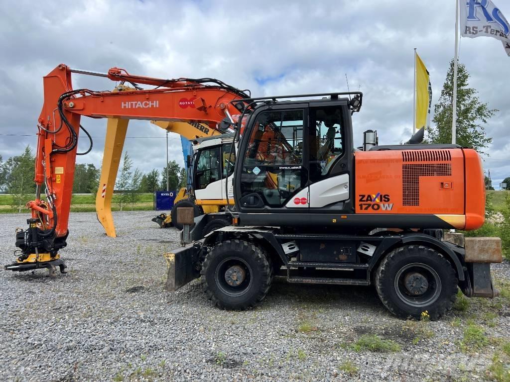 Hitachi ZX 170W-5B Excavadoras de ruedas