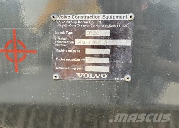 Volvo EC 60 C Miniexcavadoras