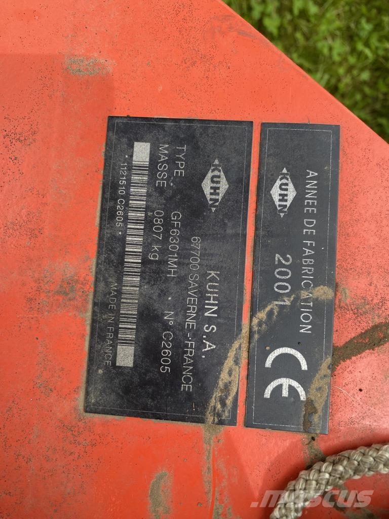 Kuhn GF6301MH Rastrilladoras y rastrilladoras giratorias