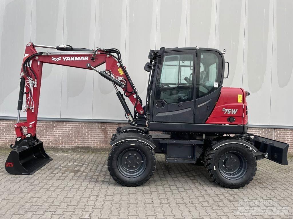 Yanmar B75W Excavadoras de ruedas