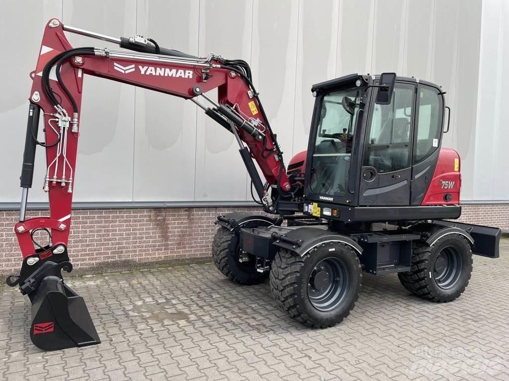 Yanmar B75W Excavadoras de ruedas