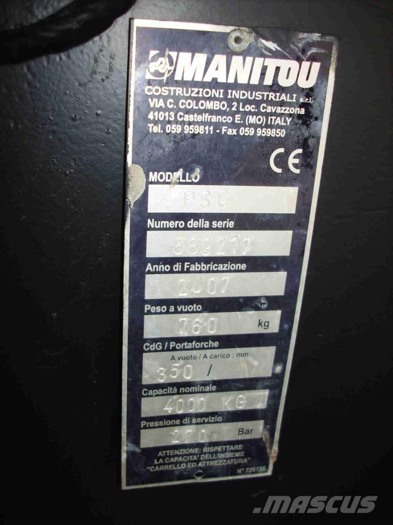 Manitou PSC4000 Otros