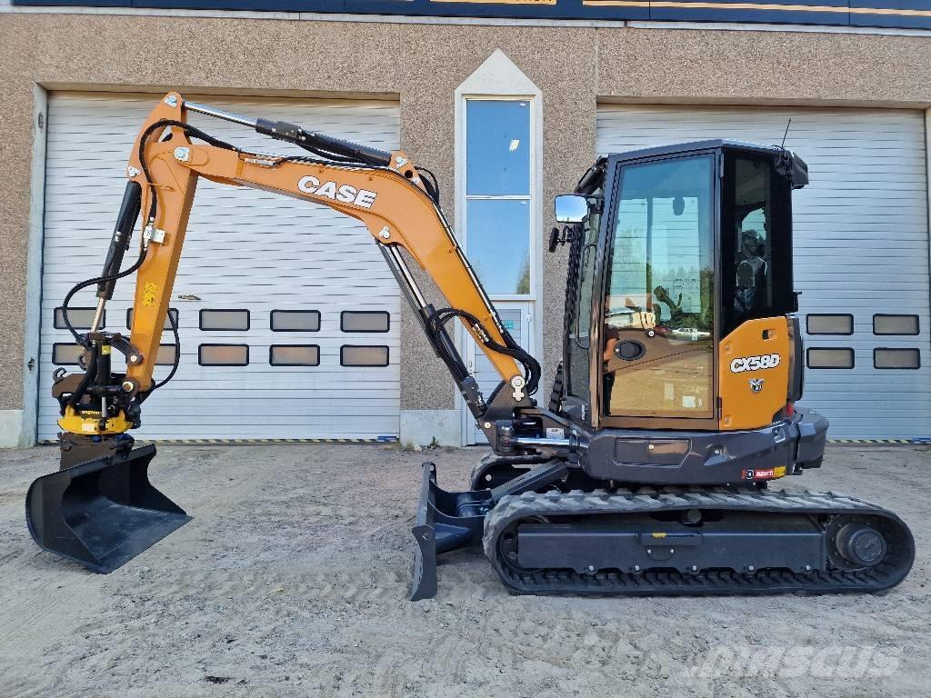 CASE CX 58 D Miniexcavadoras