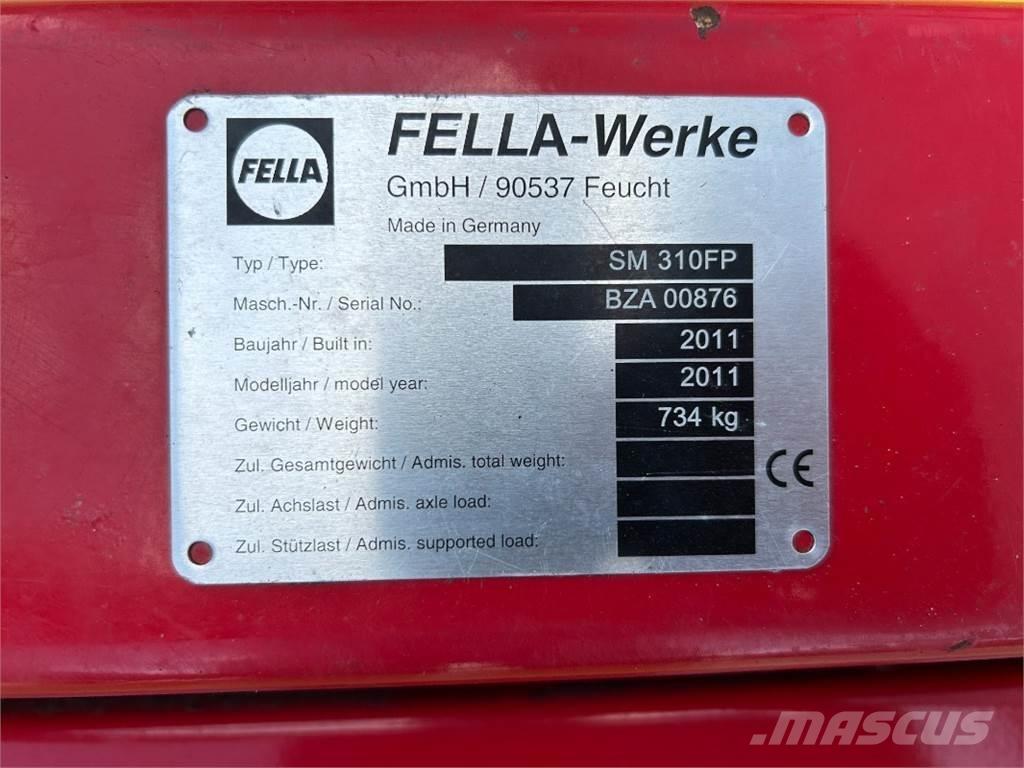 Fella SM 310 FP Segadoras acondicionadoras