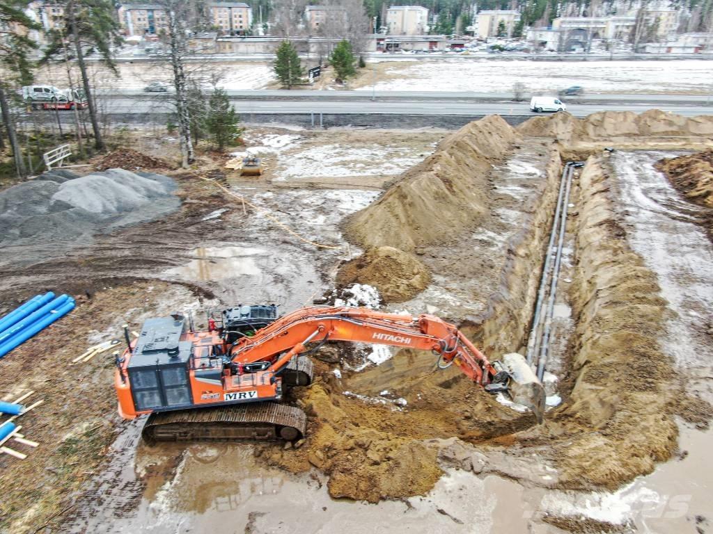 Hitachi ZX530LCH-7 Excavadoras sobre orugas