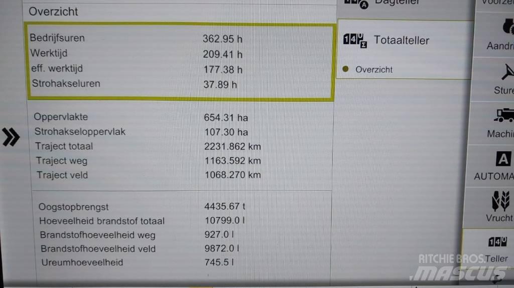 CLAAS Trion 750 Cosechadoras combinadas