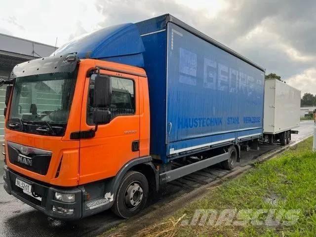 MAN TGL 8.220 Camiones con caja de remolque