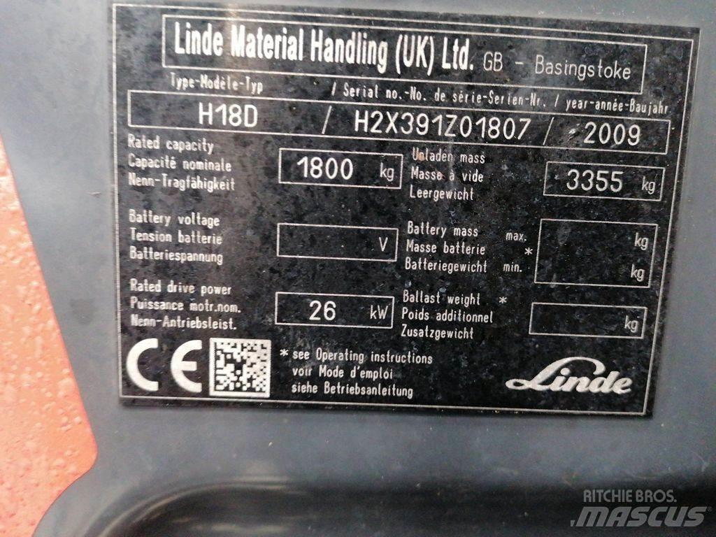 Linde H18D Camiones diesel