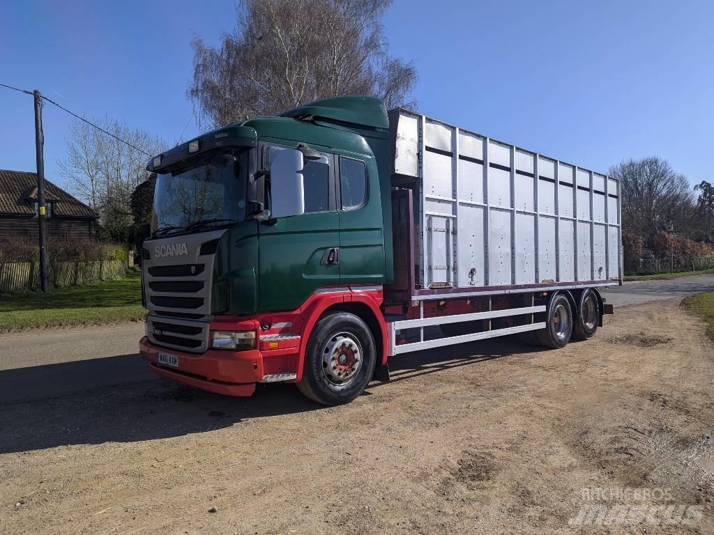 Scania G 480 Camiones para transporte de animales