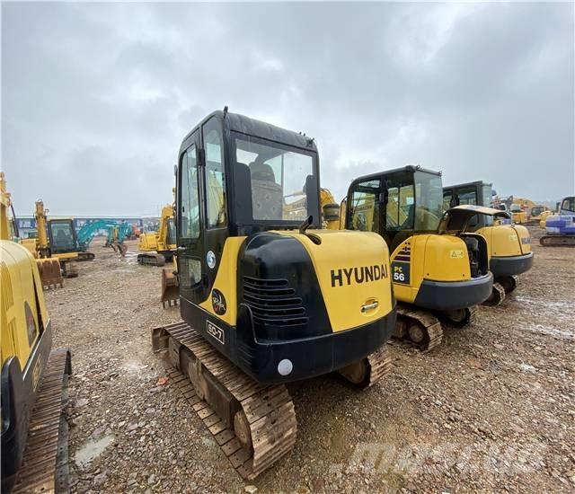 Hyundai R60W-7 Excavadoras sobre orugas