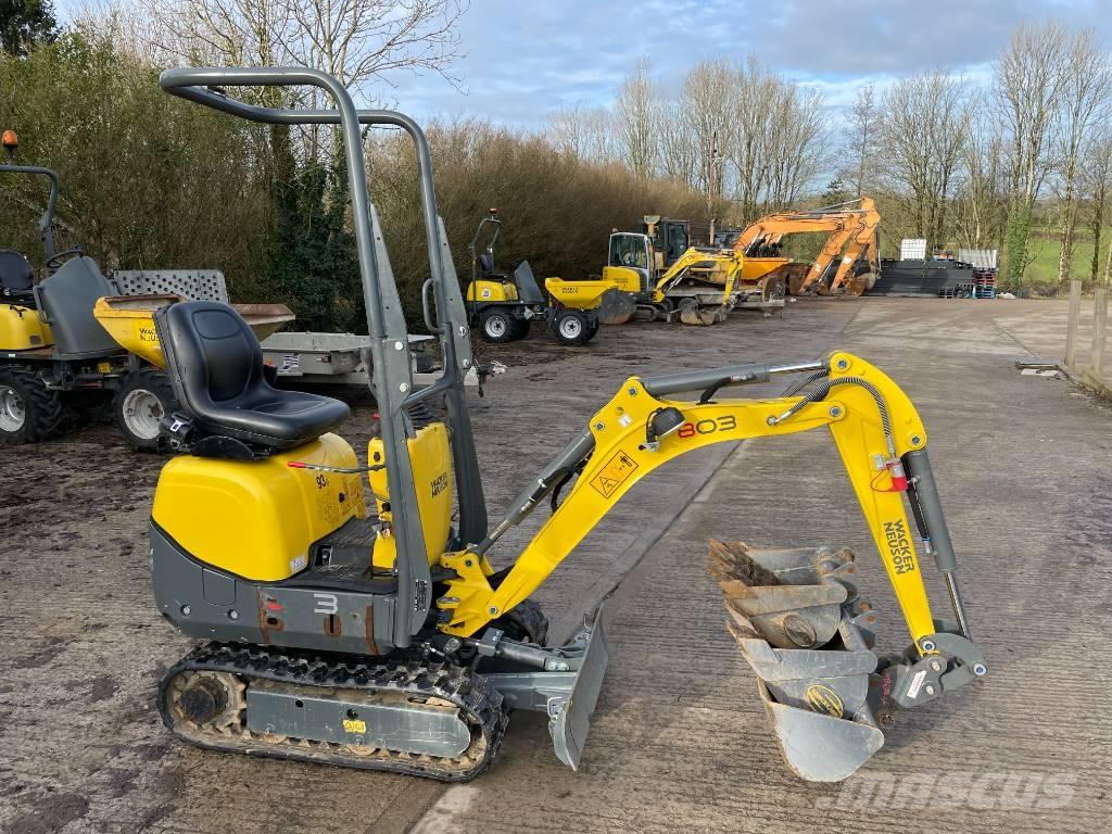 Wacker Neuson 803 Miniexcavadoras