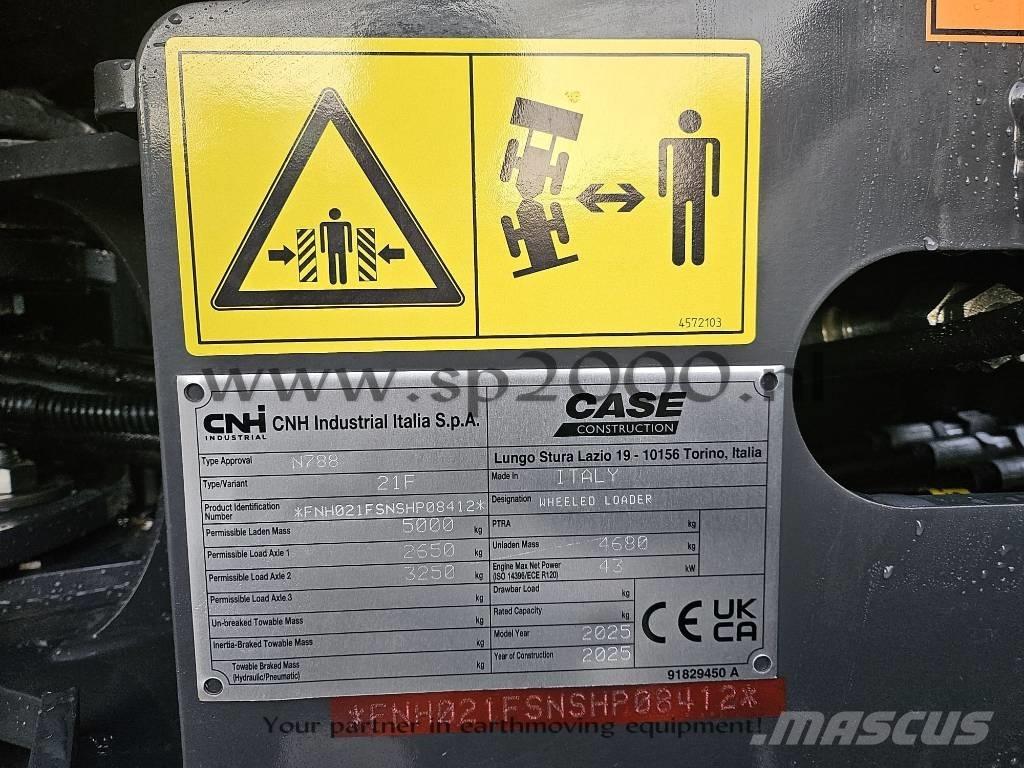 CASE 21F Minicargadoras