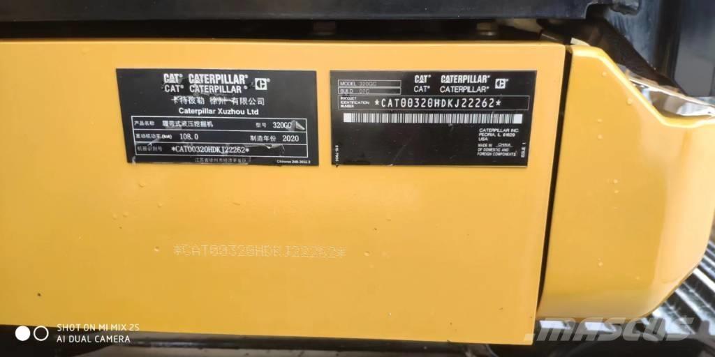 CAT 2021 CAT 320GC Excavadoras de ruedas