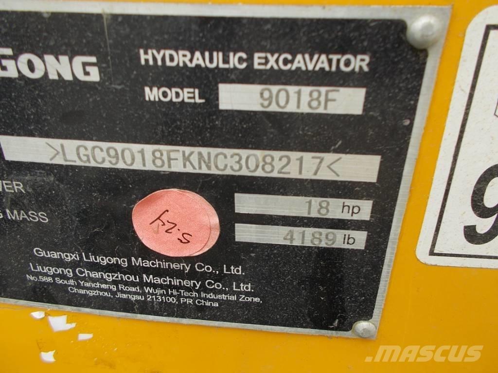 LiuGong 9018 F Miniexcavadoras