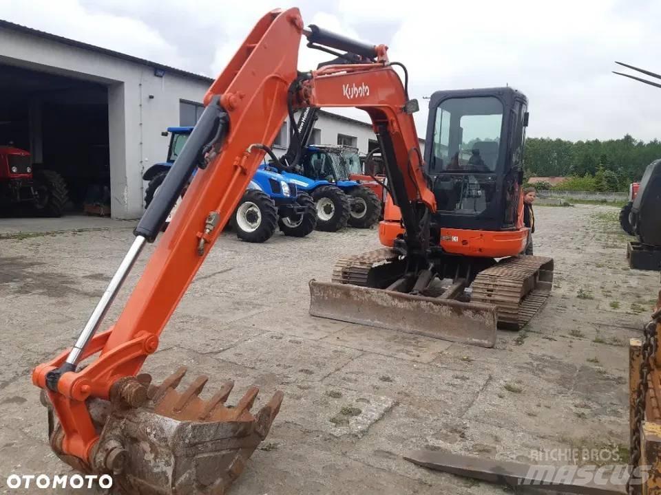 Kubota 161-3 Excavadoras sobre orugas