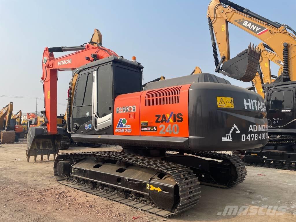 Hitachi ZX 240 Excavadoras sobre orugas