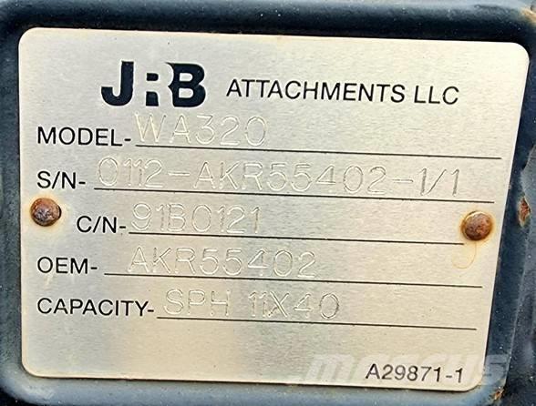 JRB WA 320 Otros componentes