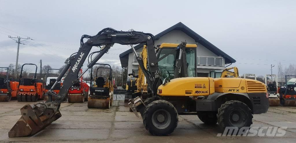 Mecalac 12 M TX Excavadoras de ruedas