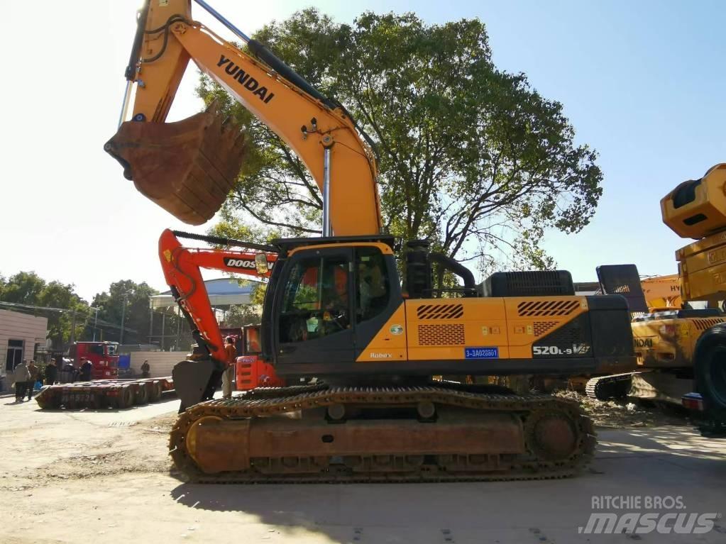 Hyundai 520L-9VS Excavadoras sobre orugas