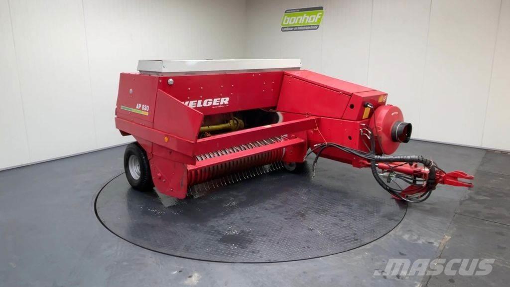 Welger AP 830 Cosechadoras de forraje