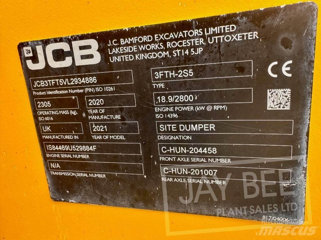 JCB 3 TFT Vehículos compactos de volteo