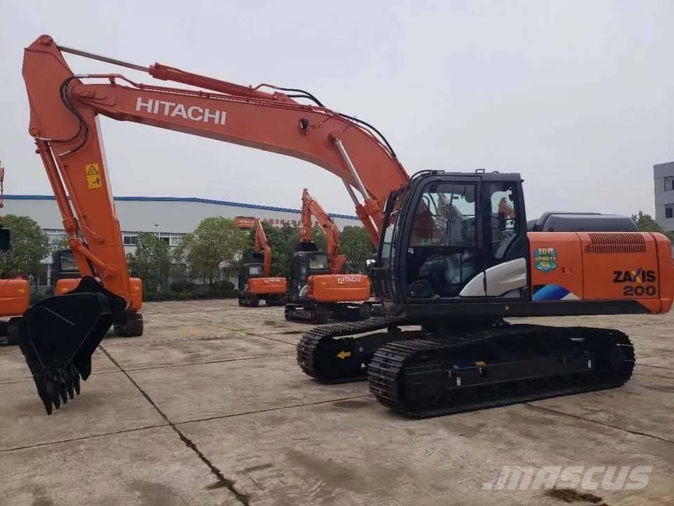 Hitachi ZX 200 Excavadoras sobre orugas