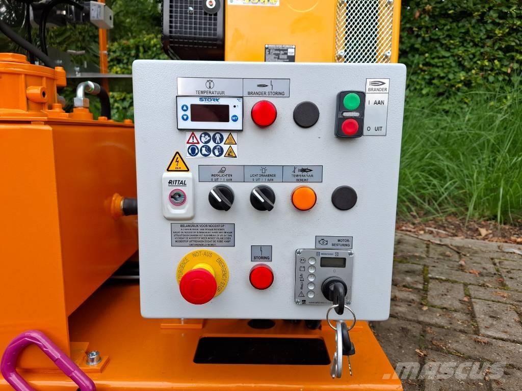  Grün RGTK 500 Ö Calentadores de asfalto