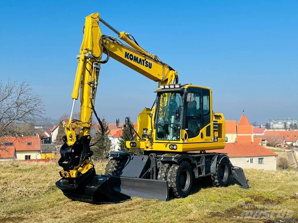 Komatsu PW148-10 Excavadoras de ruedas