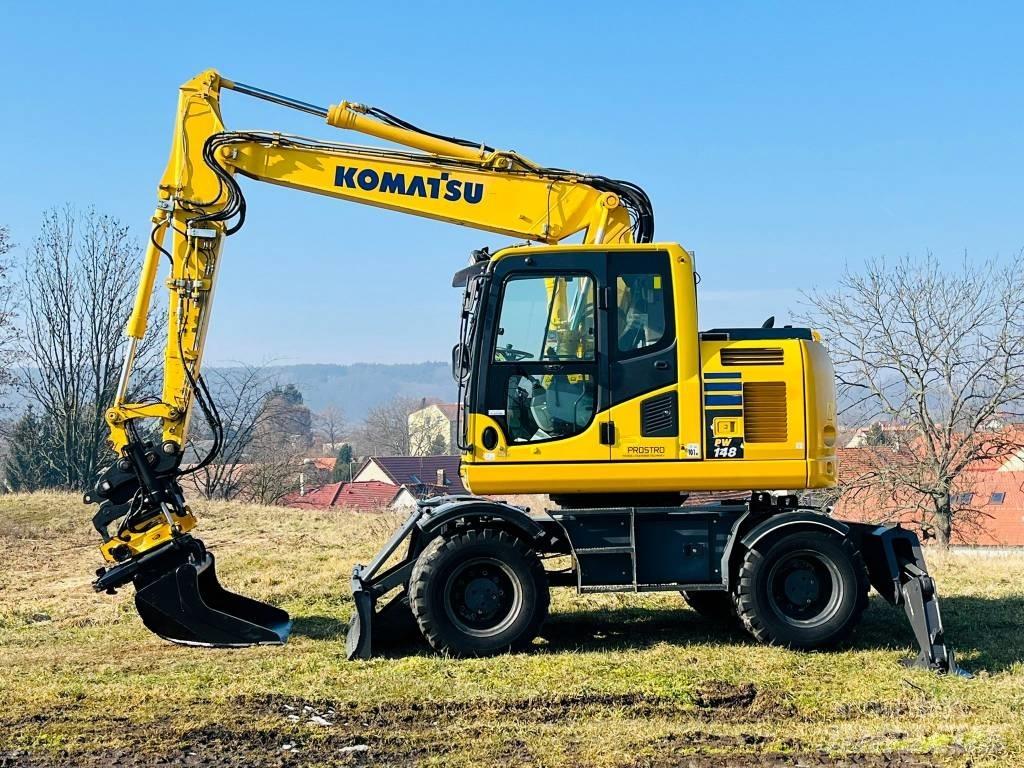 Komatsu PW148-10 Excavadoras de ruedas