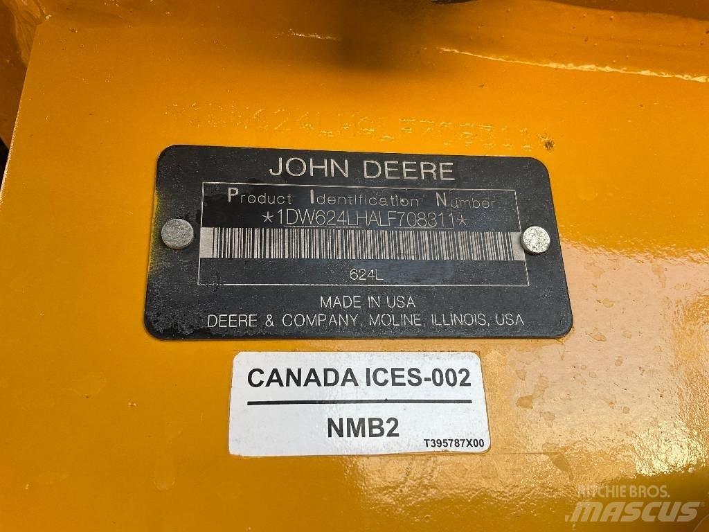 John Deere 624L Cargadoras sobre ruedas